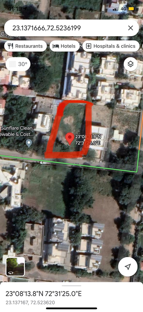 1000 Sq. Yrd. Plot Residential Plot for Sell in Vaishnodevi Ahmedabad
