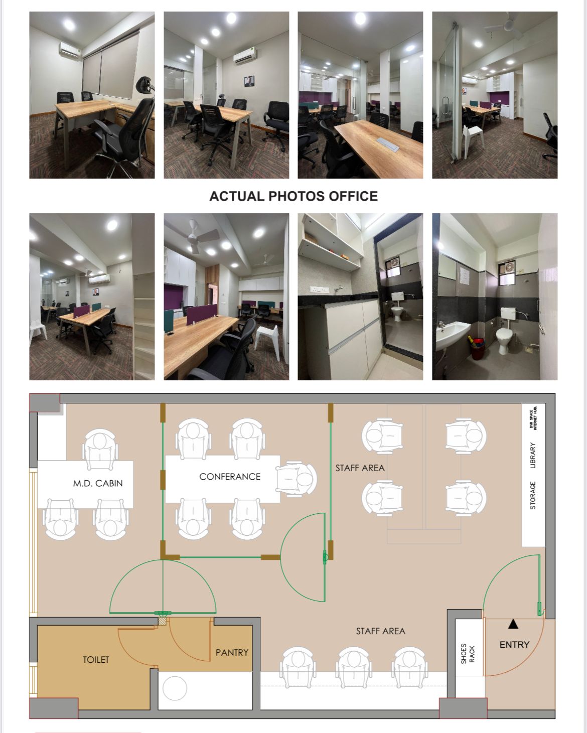 3F 711 Sq. Ft. Commercial Office for Sell in Bodakdev Ahmedabad - Media 13